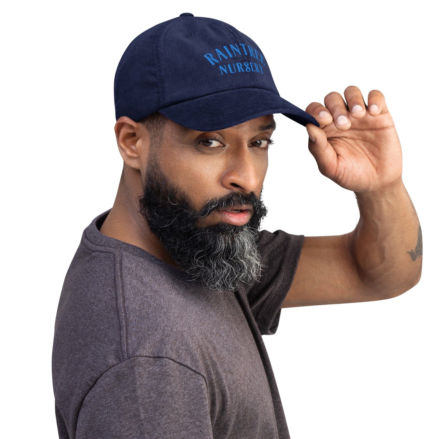 Winter Edition Corduroy Hat In Blue