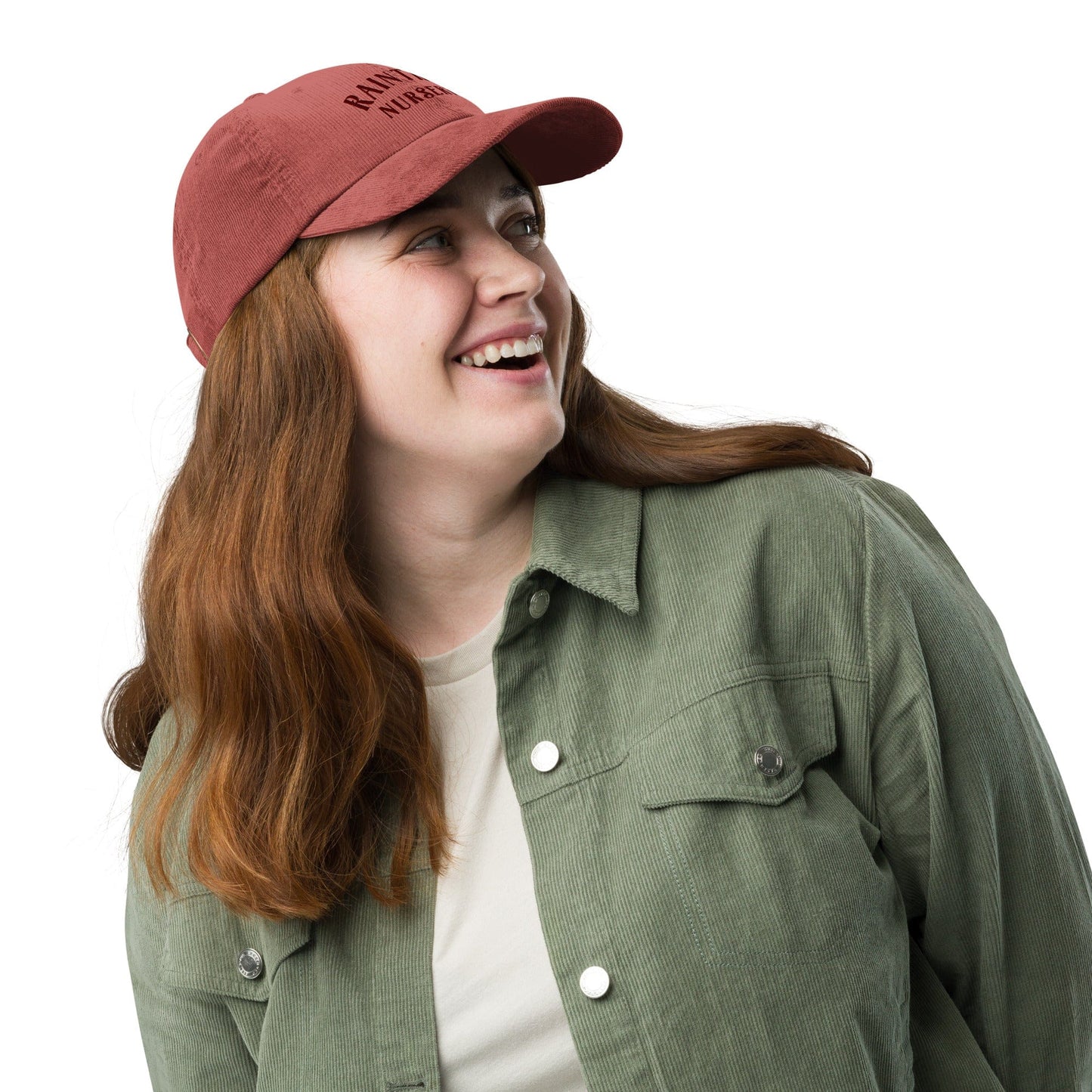 Winter Edition Corduroy Cap In Red